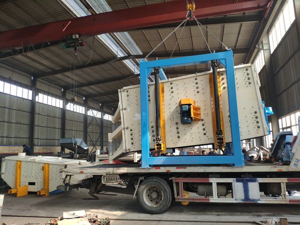 江蘇的劉經(jīng)理訂購的康振機(jī)械振動(dòng)篩設(shè)備