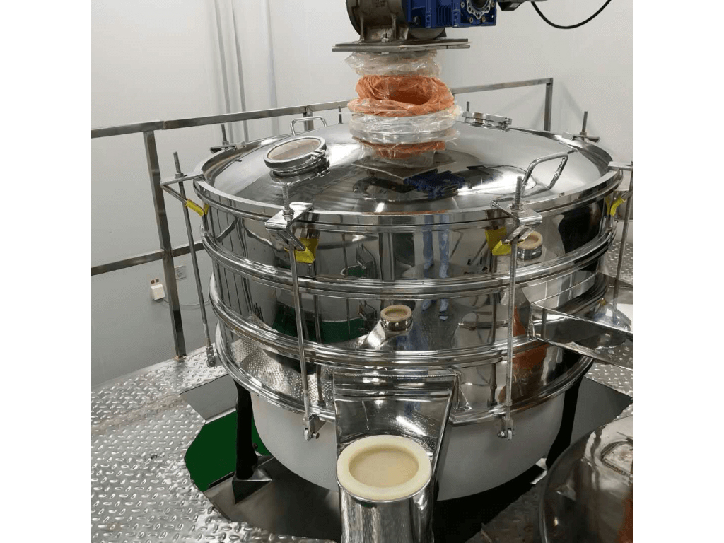 浙江某藥企原料藥篩分案例